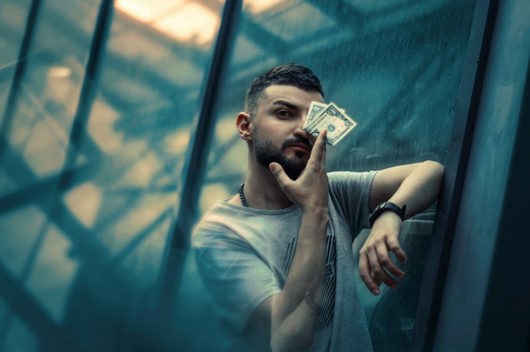 person avoiding debt traps